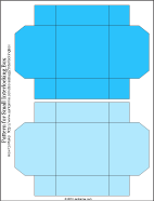Pattern for 2.75" square interlocking box
