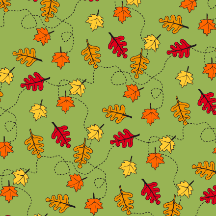 Fall Leaves digital paper