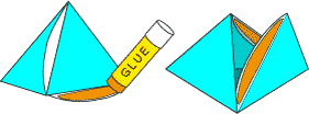 Geometric solids - glue