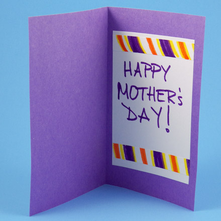 Kids' Pocket Mothers Day Cards - inside