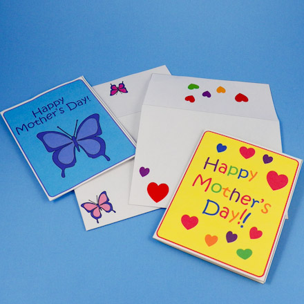 Matching envelopes for pop-up cards