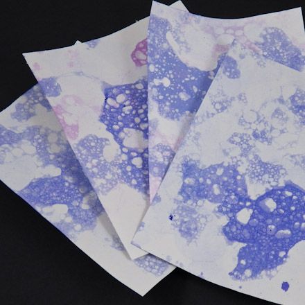 Bubble Print papers
